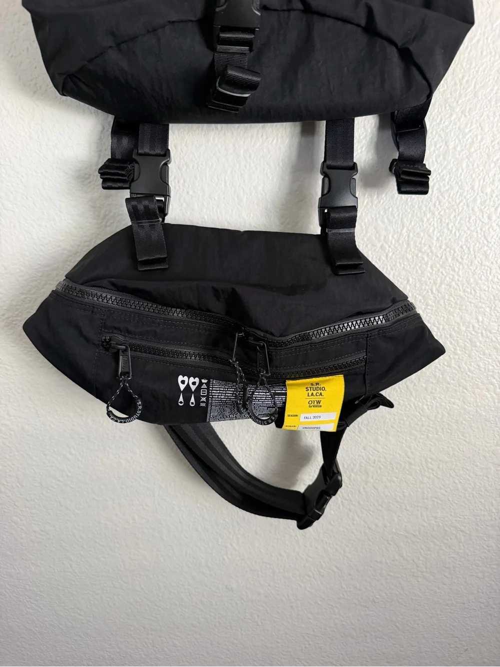 Vans OTW S.R Studio LA. CA Cordura Pack Backpack Bag Fanny Pack Travel Hiking